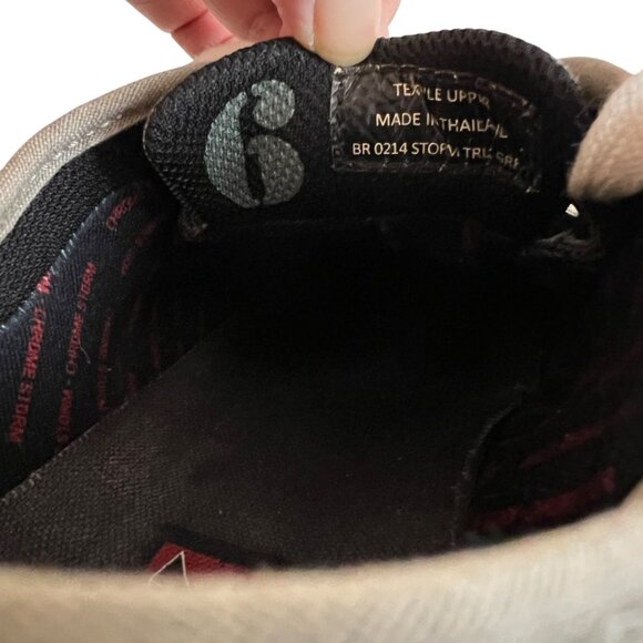 Chrome Industries sneakers Storm Truk shoes gray nylon upper low top lace up - Picture 13 of 13